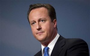 David Cameron, ex primo ministro del Regno Unito