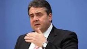 Il ministro dell'economia tedesco Sigmar Gabriel